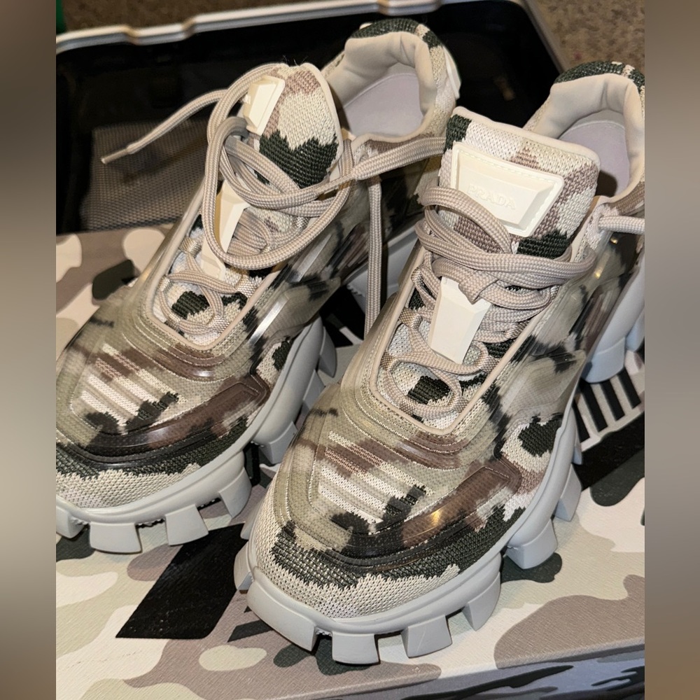 Prada Sneakers Cloudbust Thunder Sneaker Brown Ca… - image 2